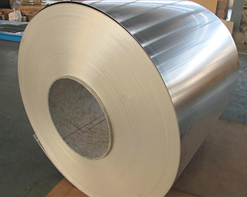 Aluminum coil for caps