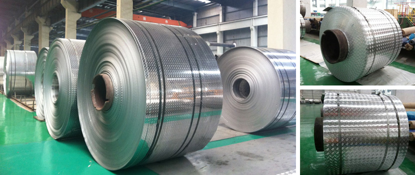 Pattern aluminum roll